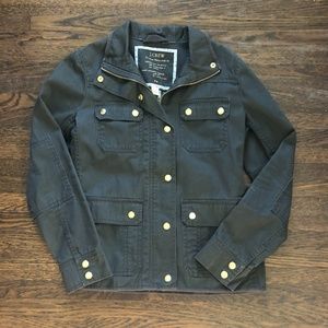 Olive Green J Crew Jacket